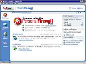 ������� ��� McAfee Personal Firewall Plus