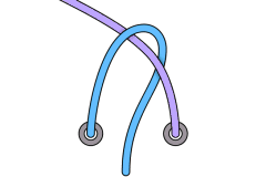 Starting Knot diagram 3